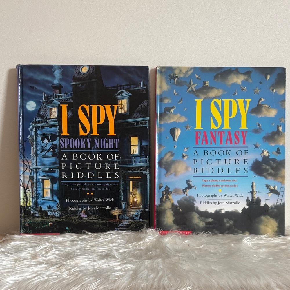 Two Ispy Books - Spooky Night & Fantasy